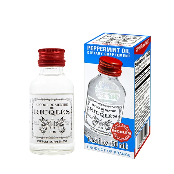 Ricqlès Peppermint Oil - Dietary Supplement: Units: per DZ